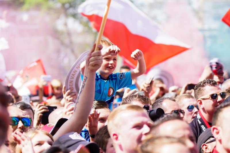 De huldiging van Feyenoord in foto's!