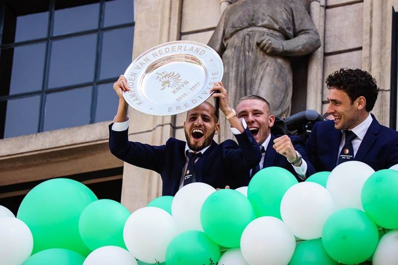 De huldiging van Feyenoord in foto's!