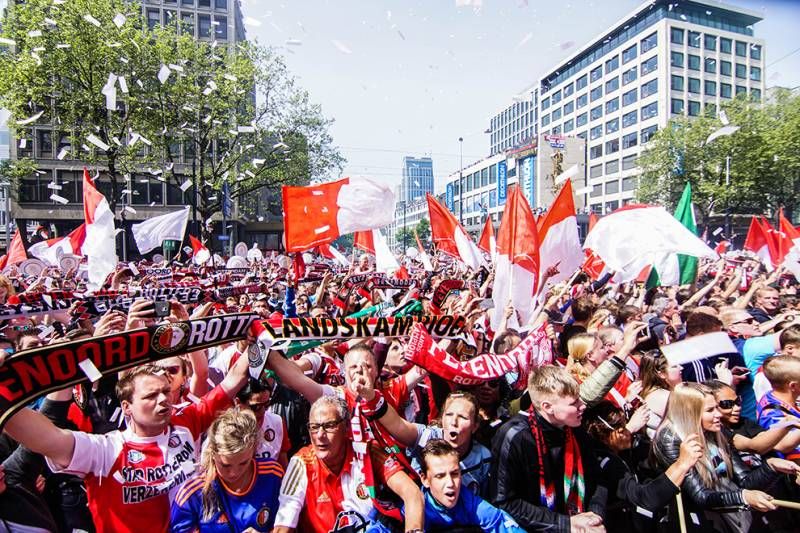 De huldiging van Feyenoord in foto's!