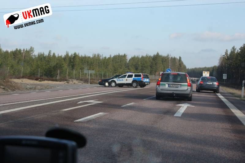Zo stopt Zweedse Politie een Audi