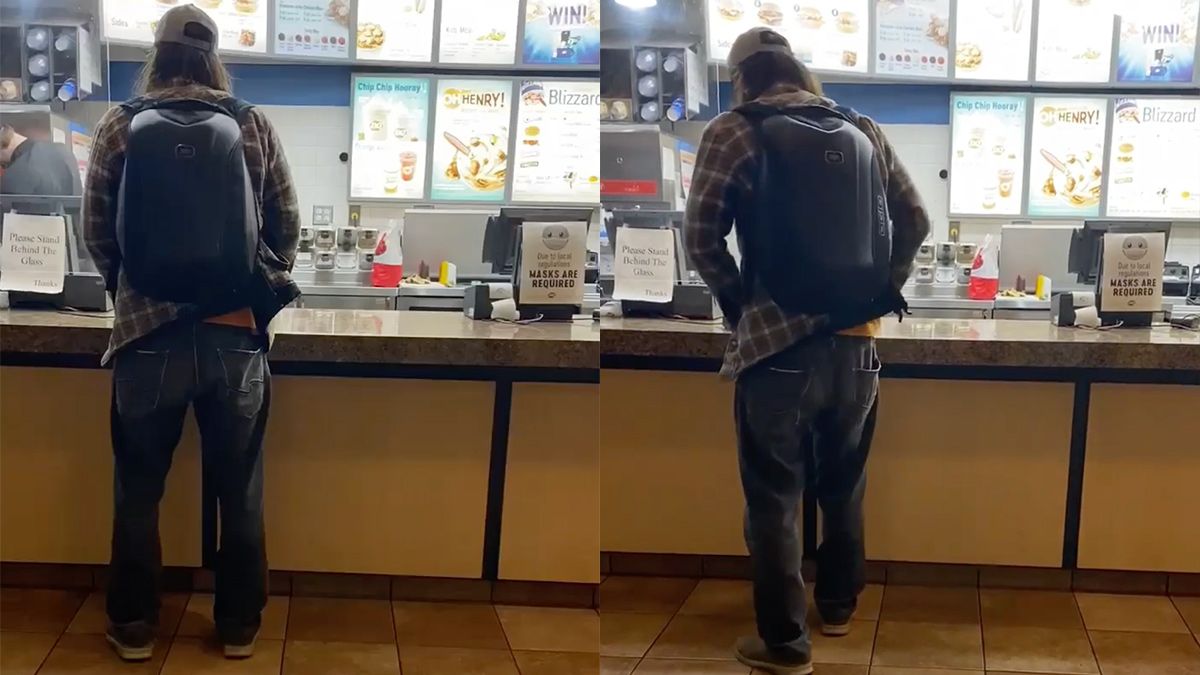 Man in Canada wil geen mondkapje dragen, urineert in fast food restaurant
