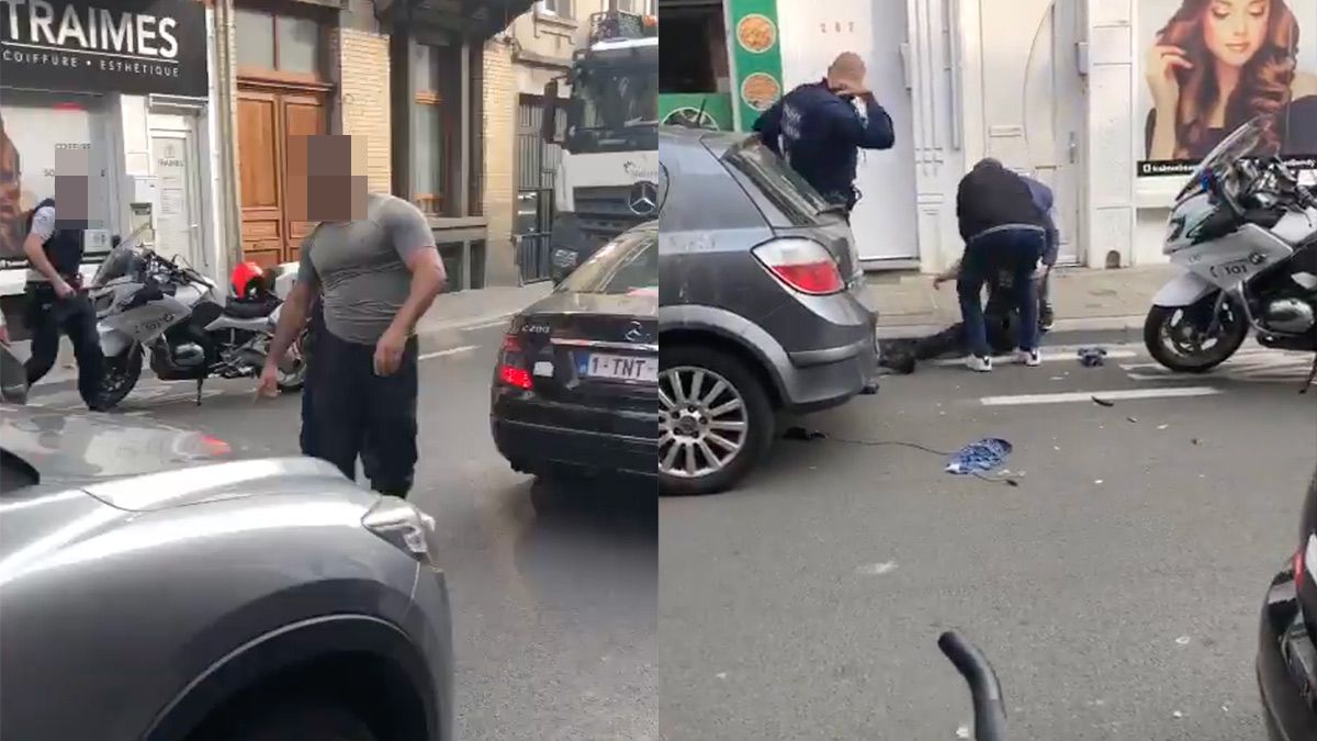 WTF: Politie aangevallen met krik in Molenbeek, agente loopt hersenschudding op