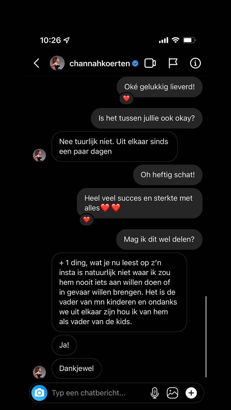 EOTB en Temptation Island VIPS ster Channah rijdt vader van haar kind aan