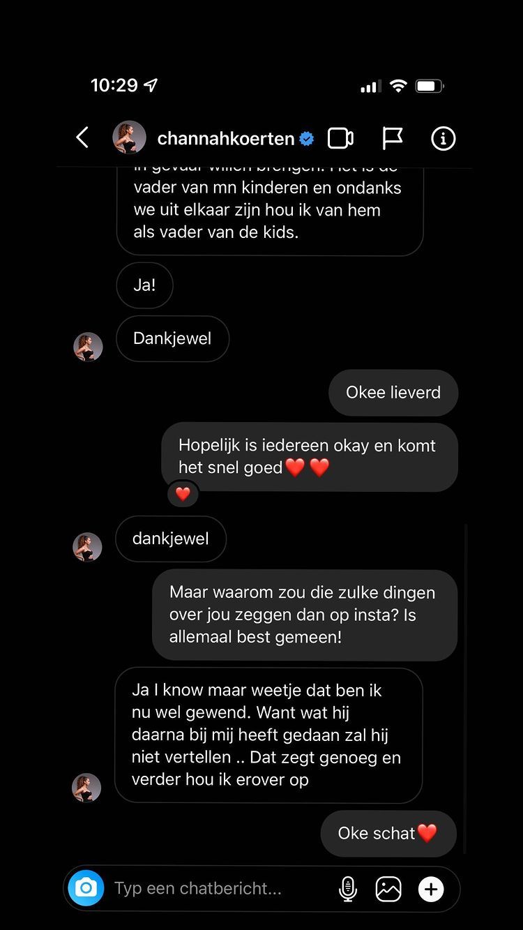 EOTB en Temptation Island VIPS ster Channah rijdt vader van haar kind aan