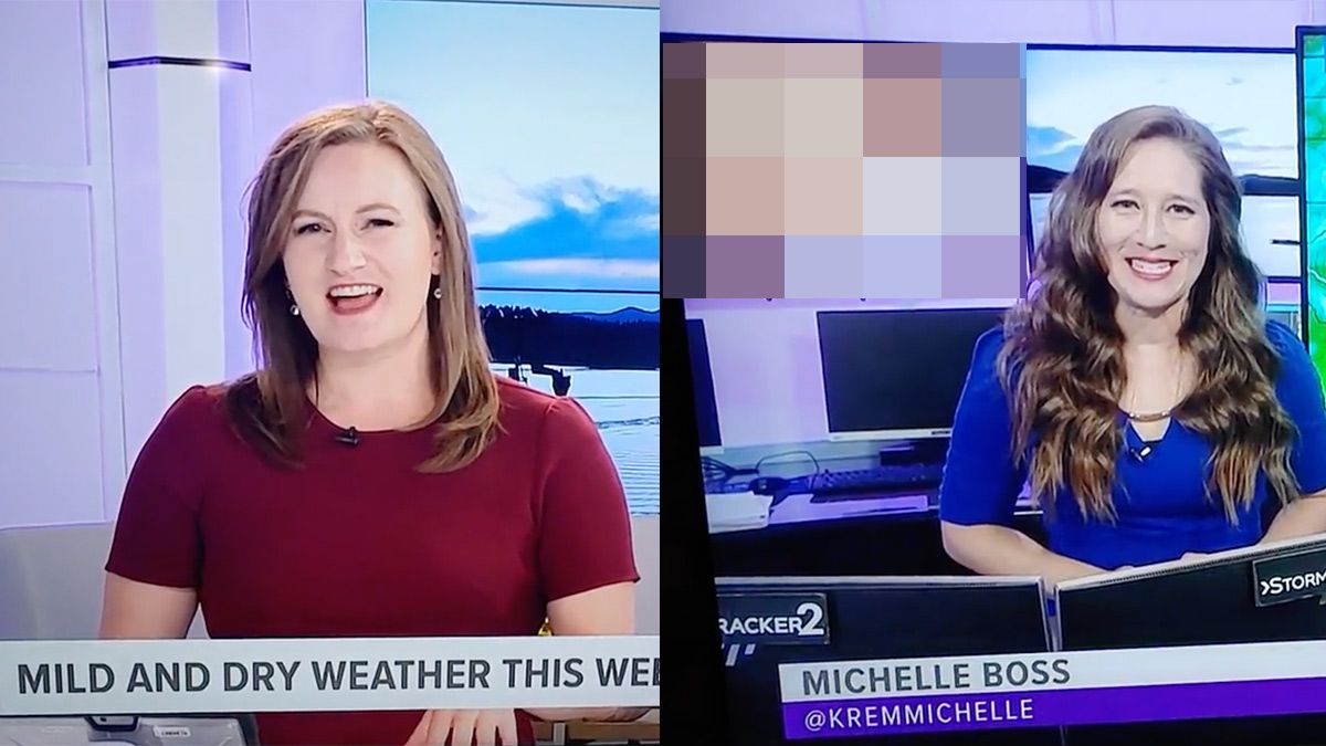 Weerbericht van Amerikaanse televisiezender liet wel hele hete beelden zien