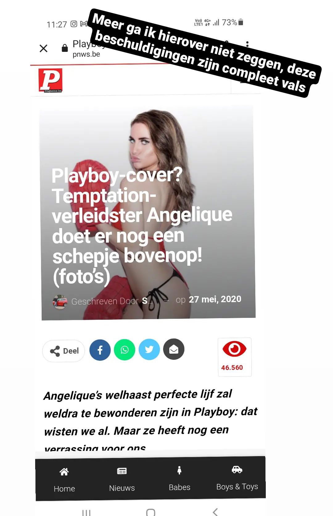 Ophef in Belgie over fotograaf die veel reality-sterretjes heeft gefotografeerd