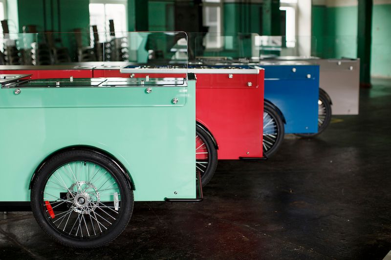 Bar of klein restaurant waar je mee kunt fietsen