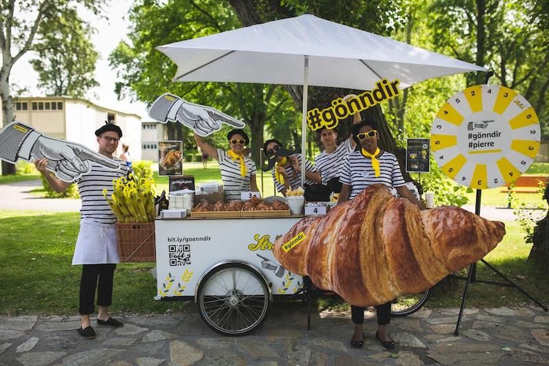 Bar of klein restaurant waar je mee kunt fietsen