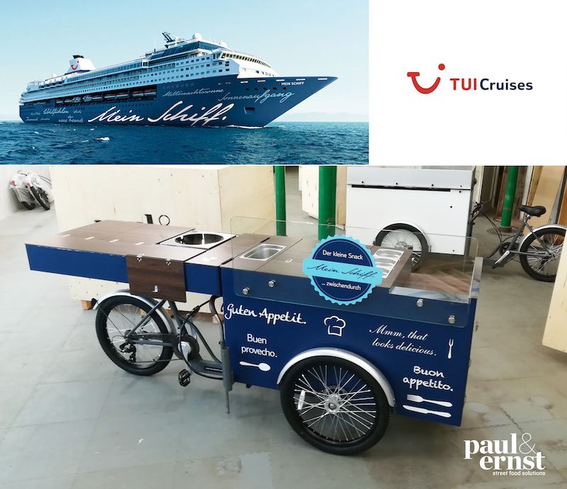 Bar of klein restaurant waar je mee kunt fietsen