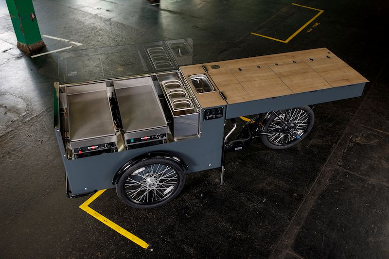 Bar of klein restaurant waar je mee kunt fietsen