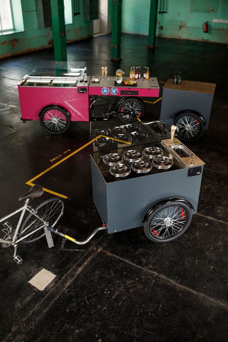 Bar of klein restaurant waar je mee kunt fietsen