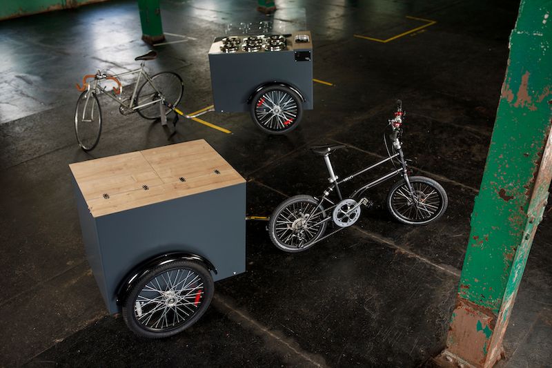 Bar of klein restaurant waar je mee kunt fietsen