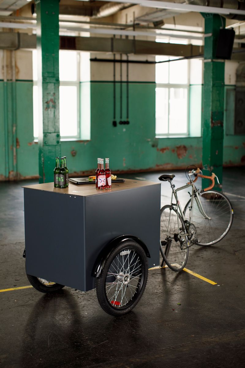 Bar of klein restaurant waar je mee kunt fietsen