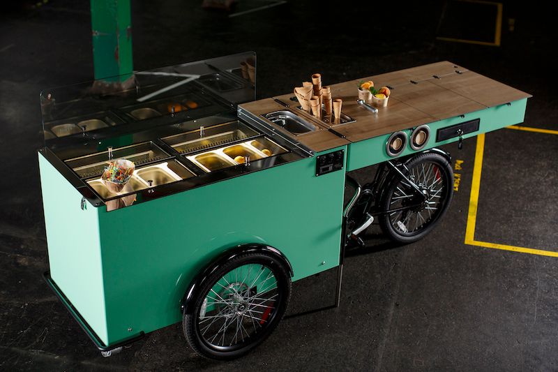 Bar of klein restaurant waar je mee kunt fietsen