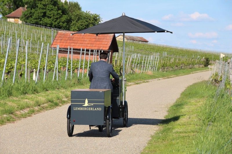 Bar of klein restaurant waar je mee kunt fietsen