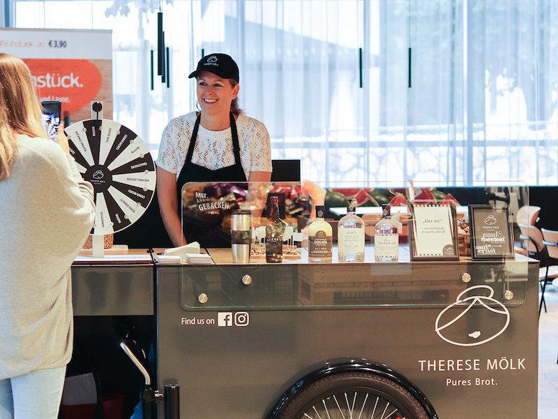 Bar of klein restaurant waar je mee kunt fietsen