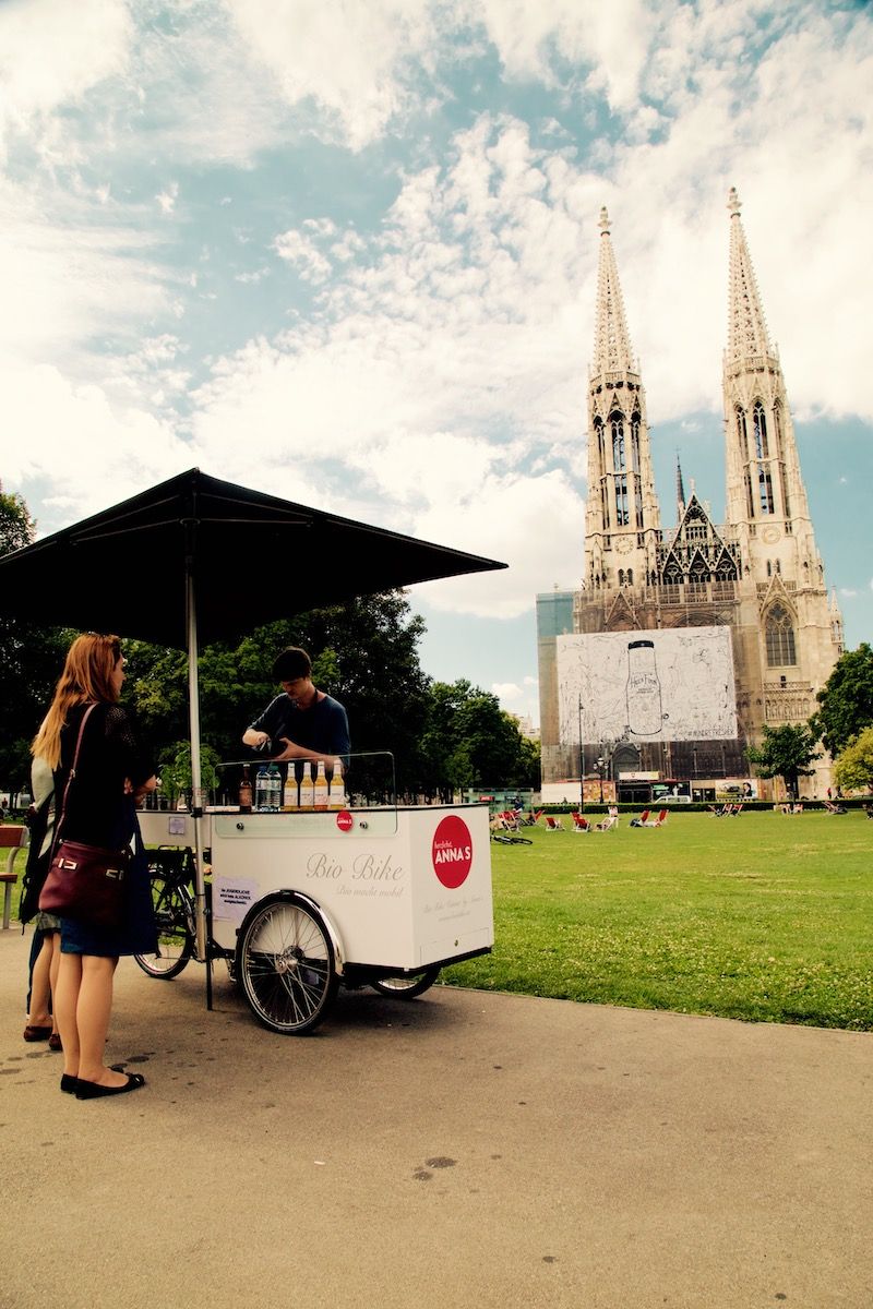 Bar of klein restaurant waar je mee kunt fietsen