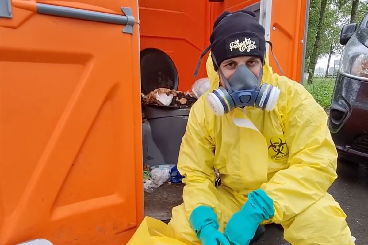 Om duidelijk te zijn, dit is het meest vieze mobiele toilet van 2021