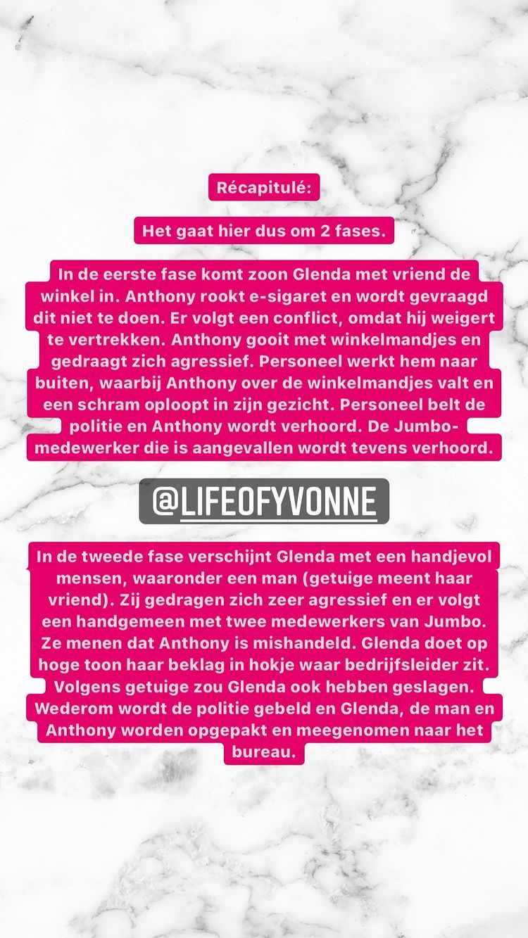 Man man man: Glennis Grace aangehouden na vechten in supermarkt