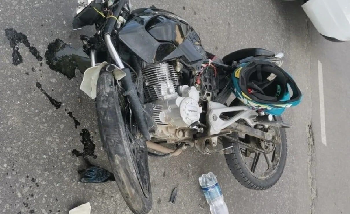SUV bestuurder zag motorrijder niet aankomen sjezen