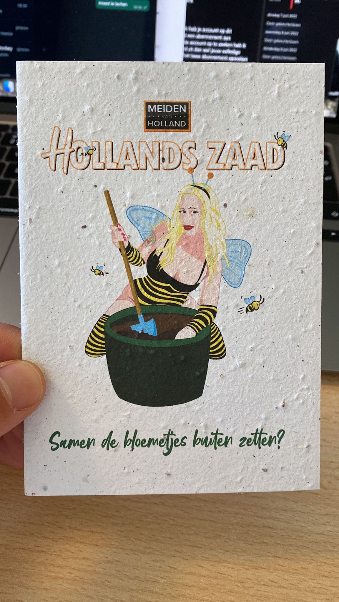 LOL! Verstuur een portie Hollands zaad per post om de stoute bloemetjes buiten te zetten