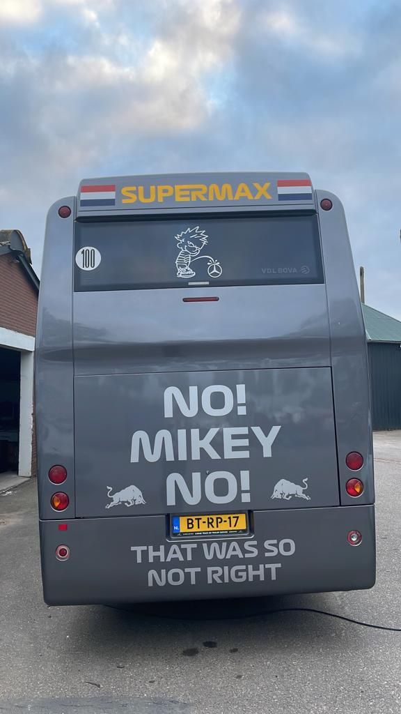 Max Verstappen supporters touringcar is awesome