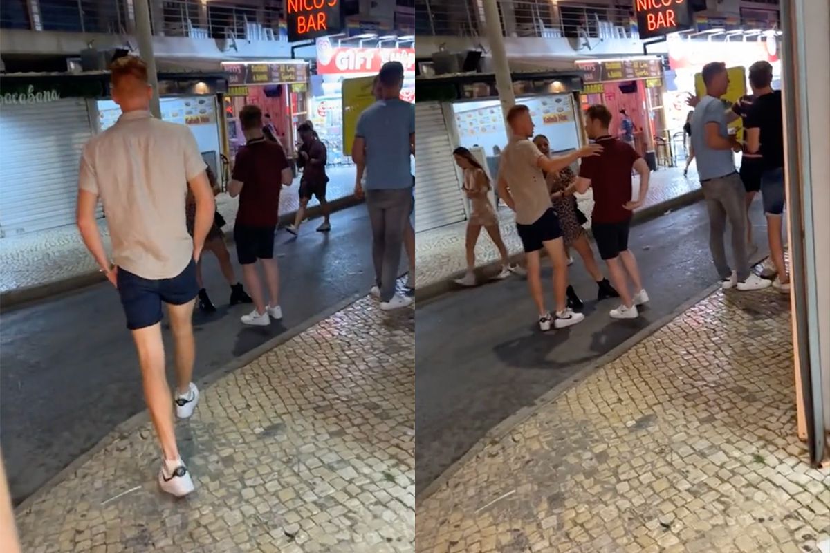 Ondertussen in Albufeira: 'Let op, dit is hoe je dominantie laat zien'