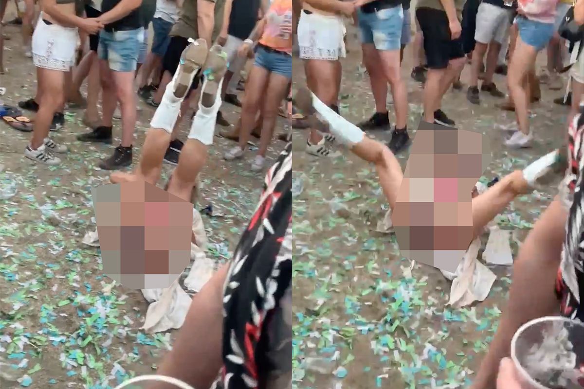 Vrouw op Lakedance maakt gelijk wat bizarre content voor Only Fans