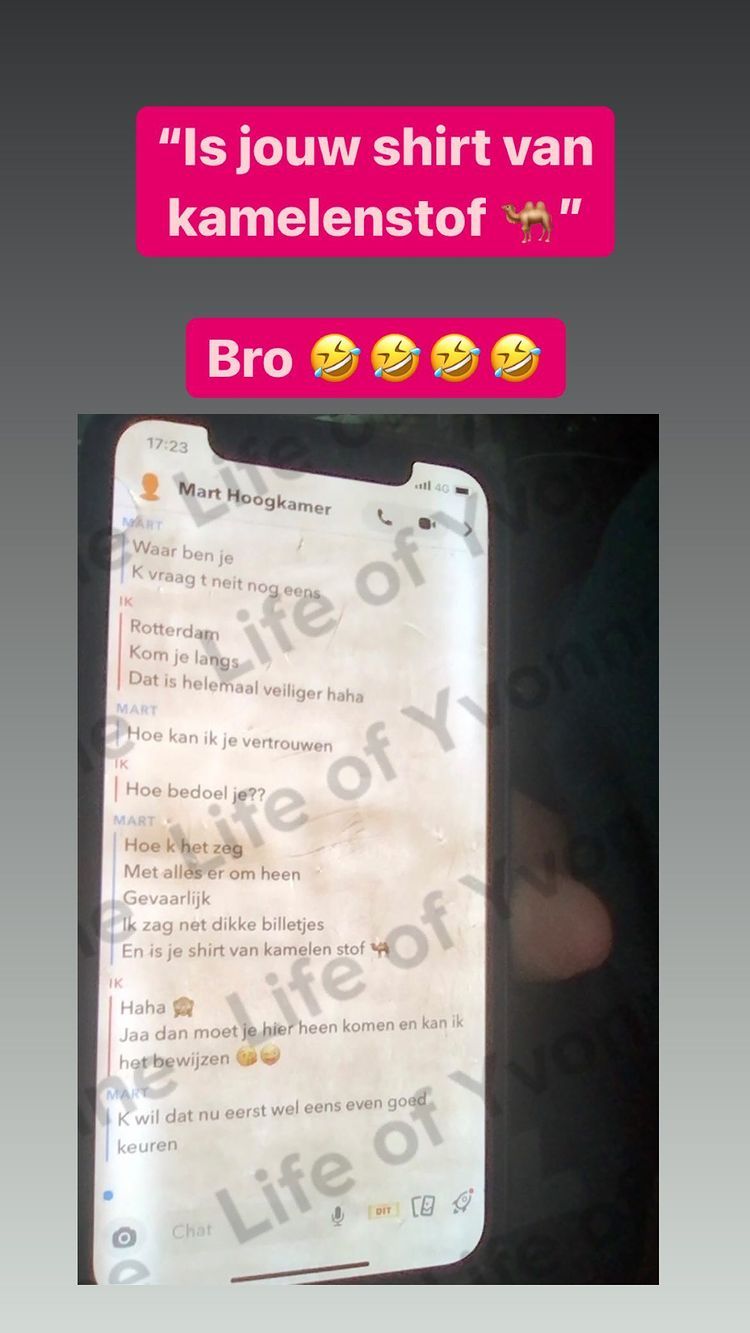 Mart Hoogkamer zou weleens vreemd gaan via Snapchat