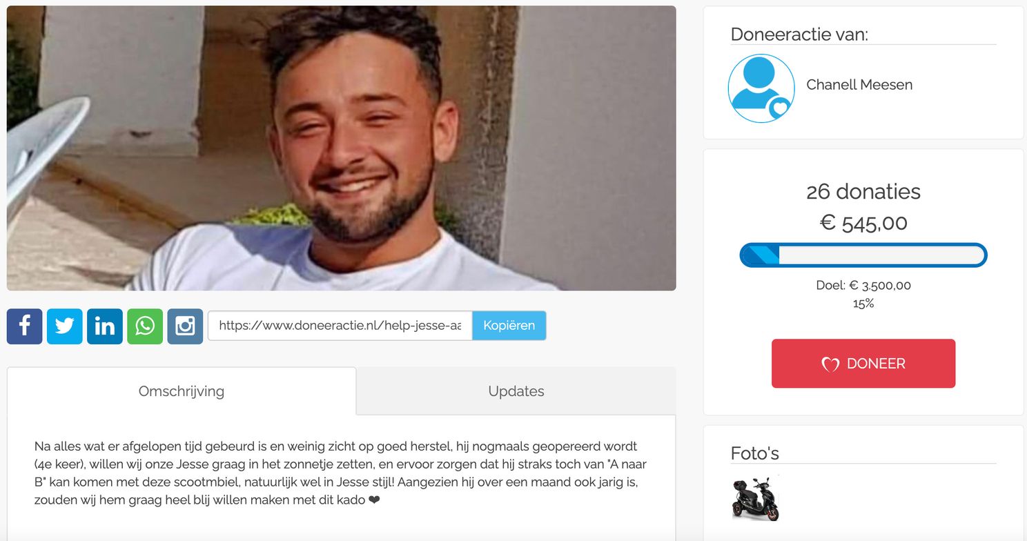 Jesse houdt verbrijzeld been over na sussen vechtpartij in Chersonissos