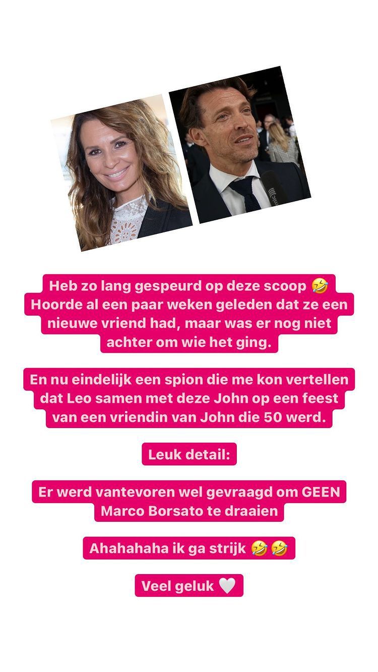 Liefde Leontine Borsato en Marco definitief over: Miljonair John Huiberts nieuwe liefde