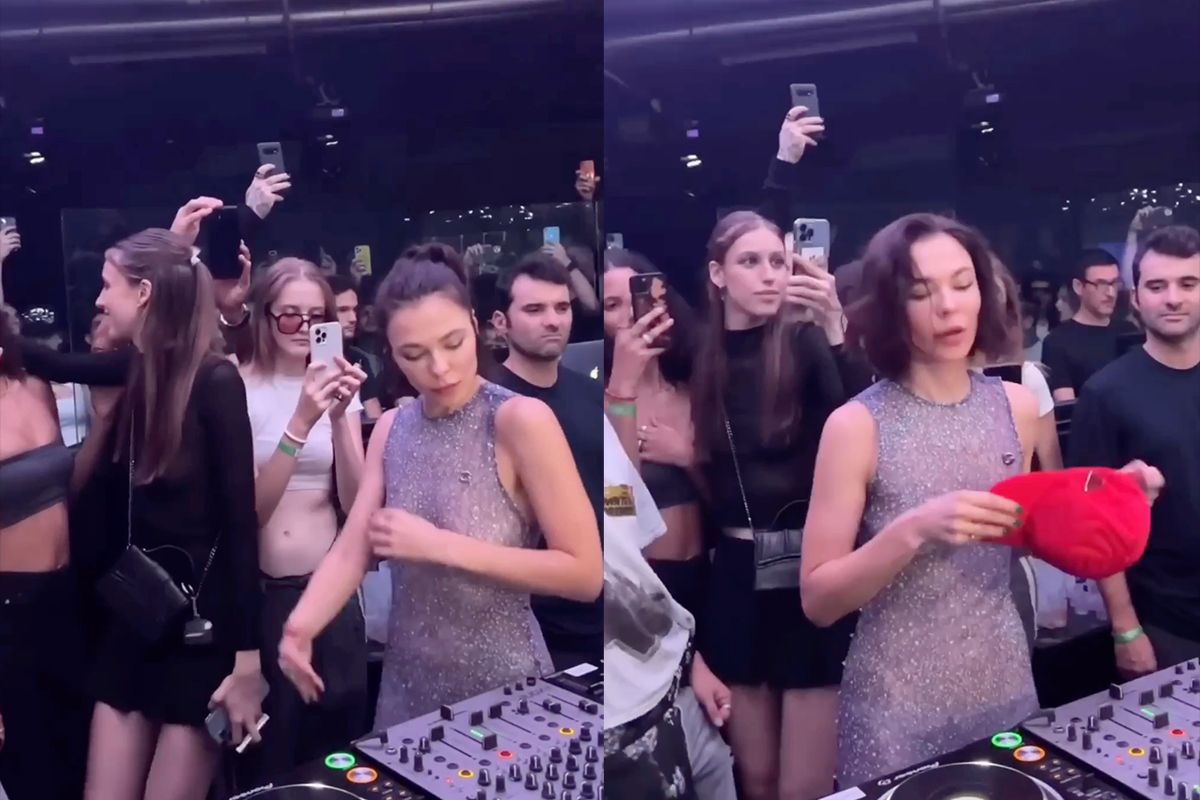 Een beukende Nina Kraviz is ook vermakelijk om naar te kijken