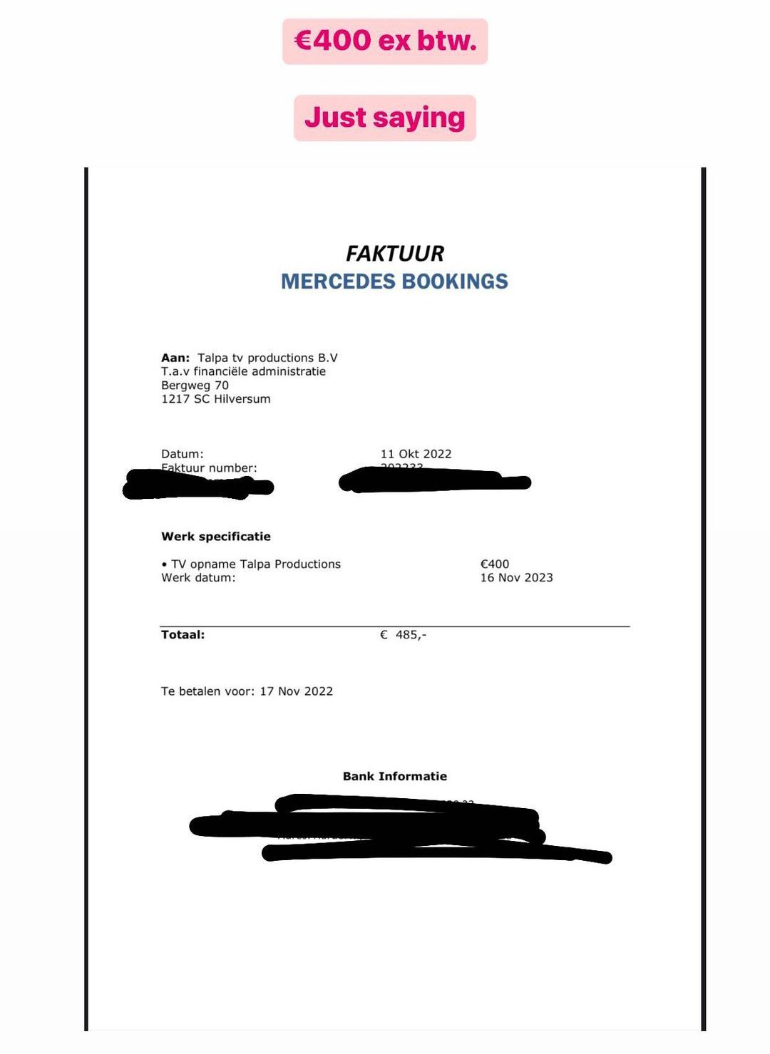 Even gluren naar Mercedes Jade, de strippende dame bij Vandaag Inside