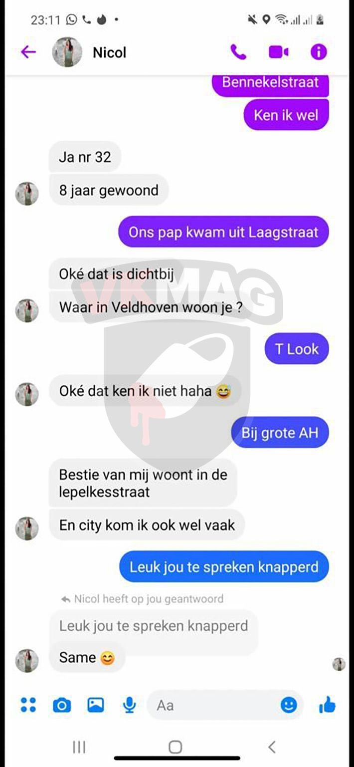 Chatgesprekken met naaktfoto's gelekt van Nicol Kremers, vriendin Peter 'Massa is Kassa' Gillis