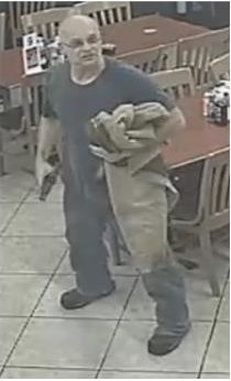 CCTV: Game-over voor overvaller in Houston