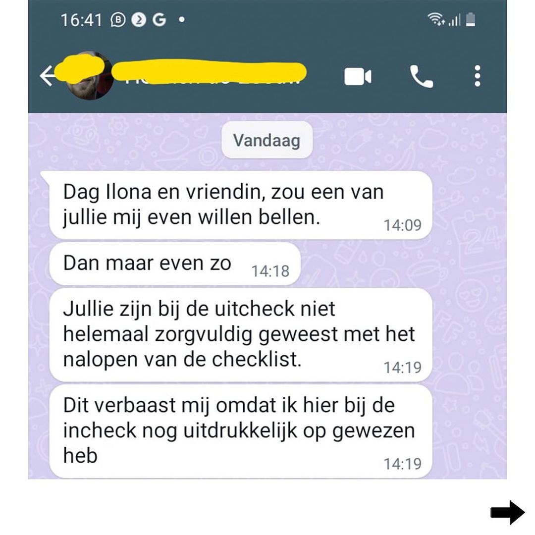 Airbnb-host helemaal door het lint wegens kop en schotel in de wasbak
