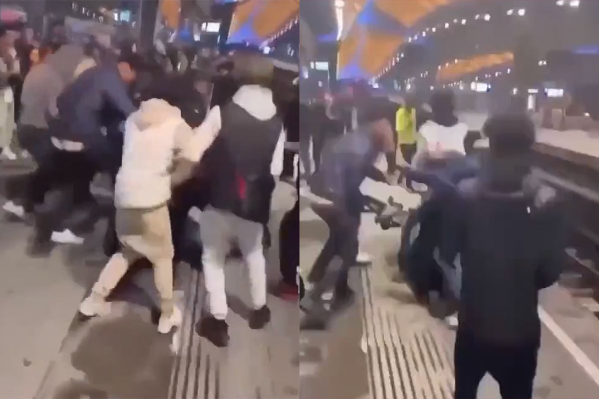 Op het plaatje klikken om de video te bekijken. Let op schokkende beelden. 