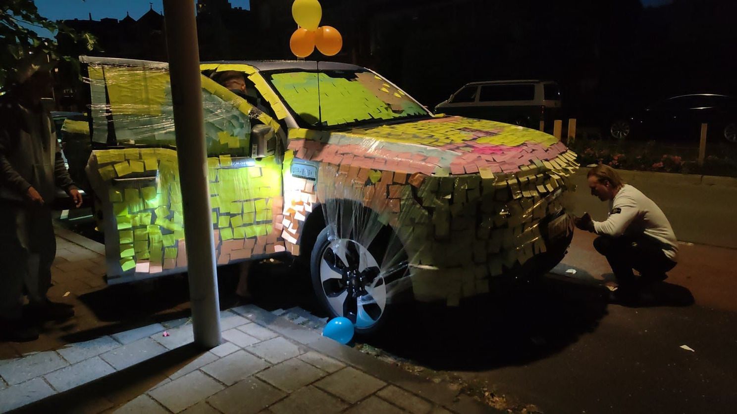 Man uit Scheveningen trekt 'vrijgezellengrap' heel erg slecht