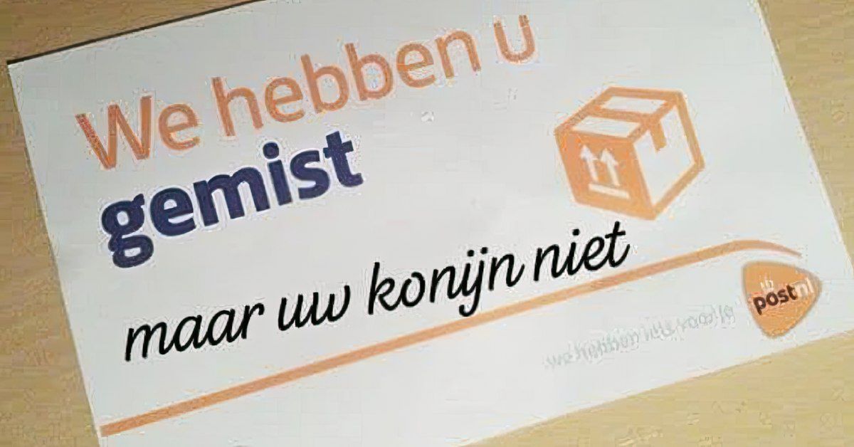 Door PostNL-bezorger doodgegooide konijn Okkie heeft eigen parodie op Flappie