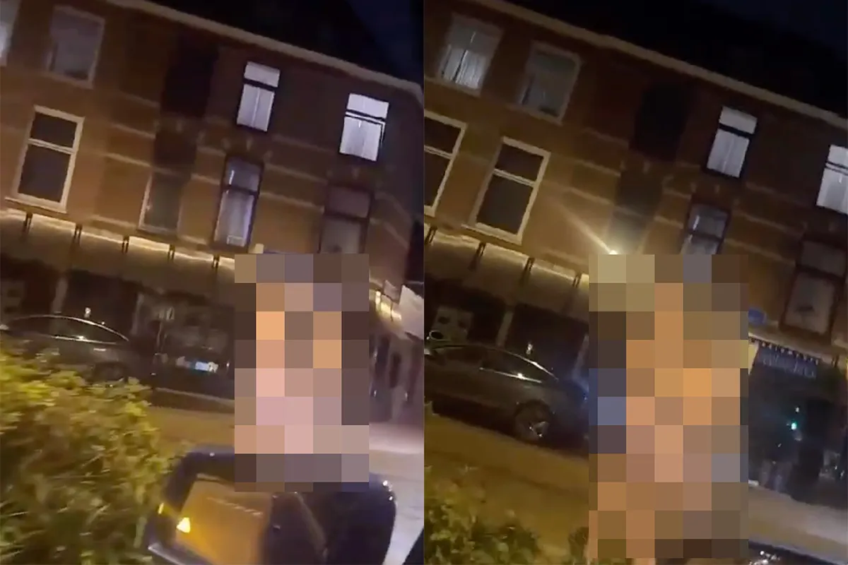 thumb vk zeer vreemd tafereel in delft jullie gaan viraal