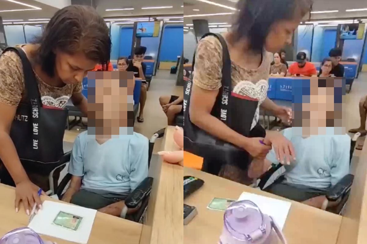Vrouw probeert lening af te sluiten met lijk in rolstoel
