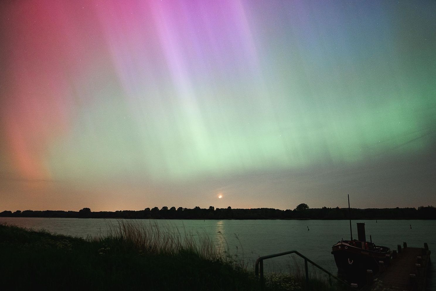 Sterkste zonnestorm sinds 2003, noorderlicht ook heel goed in Nederland te zien