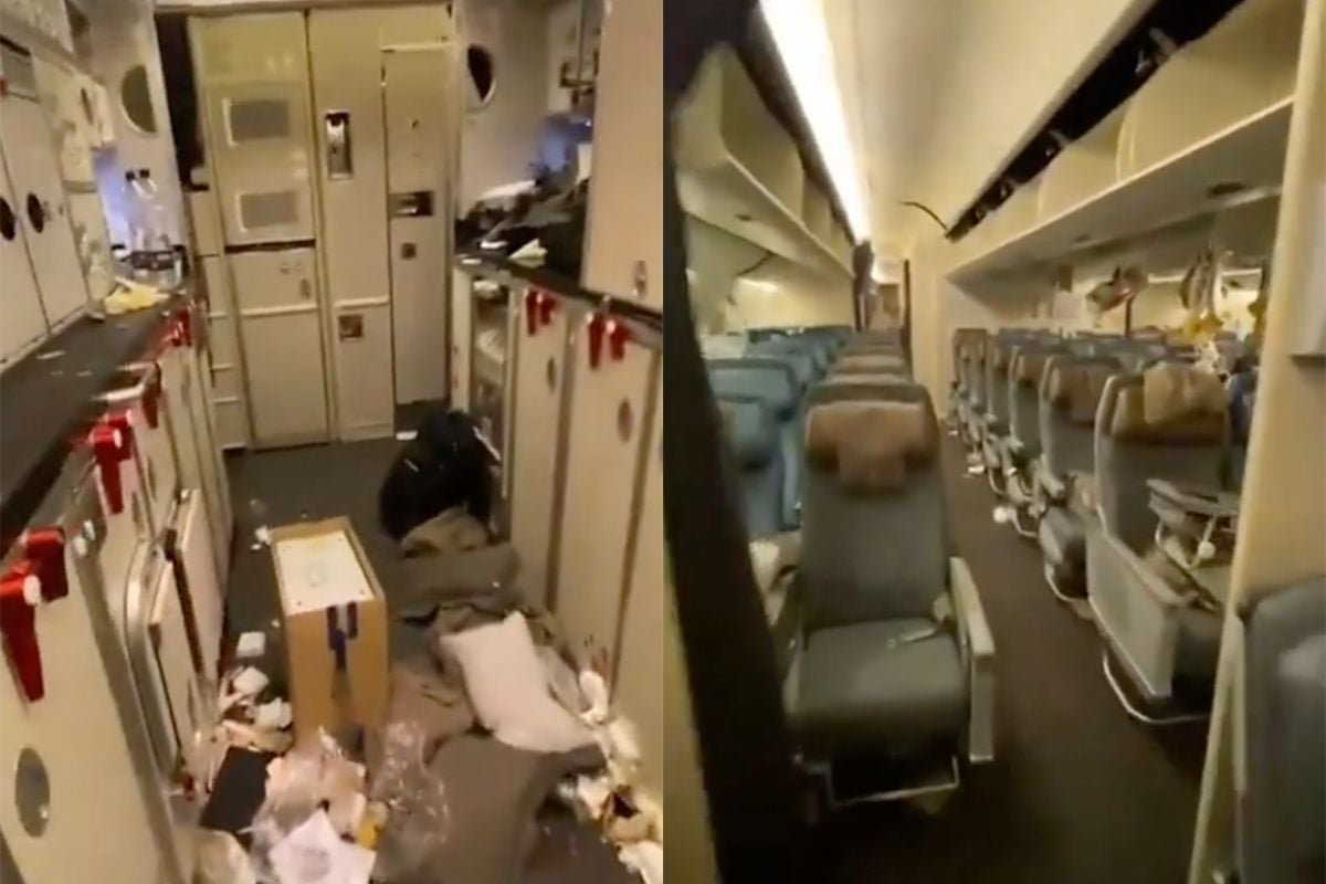 thumb vk aftermath beelden van turbulente vlucht tussen londen en singapore van singapore airlines