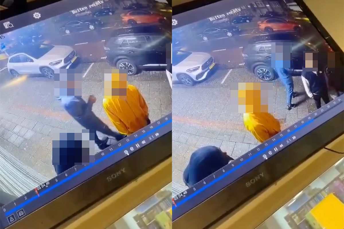 thumb vk beelden schietpartij bij cafe in rotterdam zuid opgedoken op internet