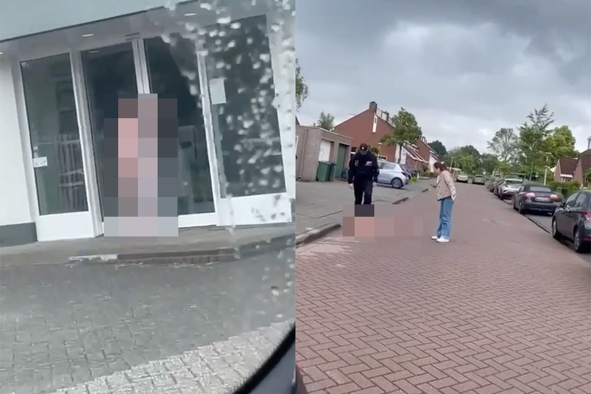 thumb vk man onder invloed en in geboortekostuum zorgt voor overlast in bergen op zoom