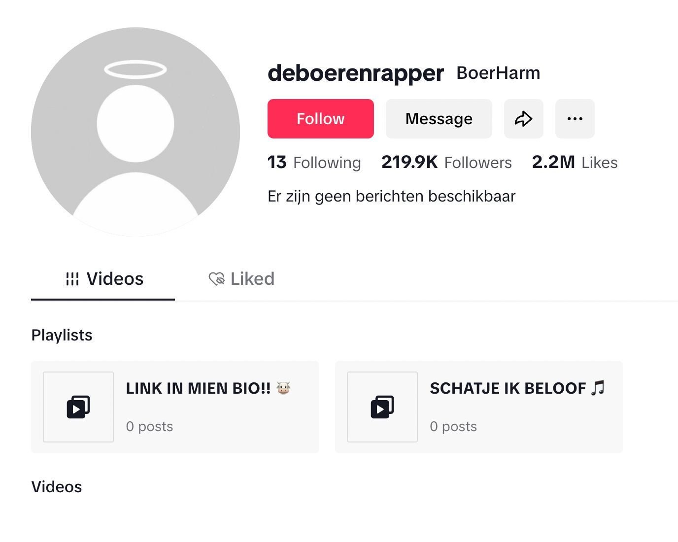 Iets aan de hand: Boer Harm heeft alles van zijn sociale media accounts verwijderd