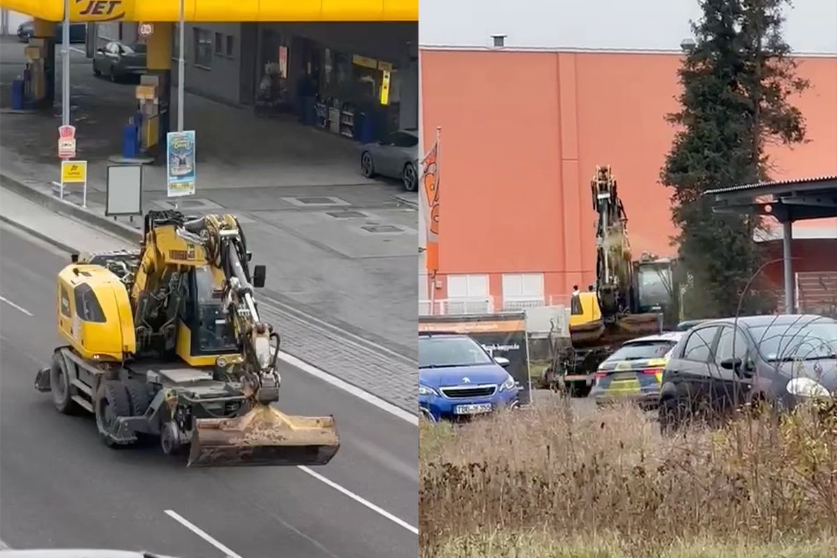 thumb vk politie in duitsland schiet man dood nadat hij ravage had aangericht met gestolen graafmachine