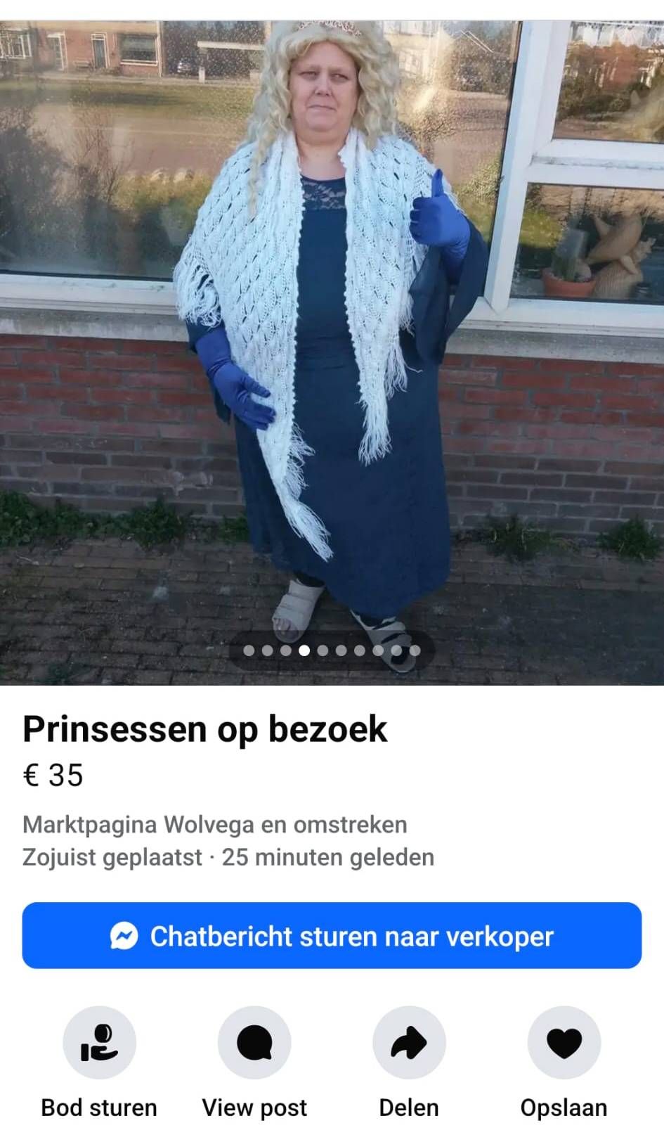 Hilarisch! Deze prinses kun je inhuren voor je feestje (en het kost bijna niks!)