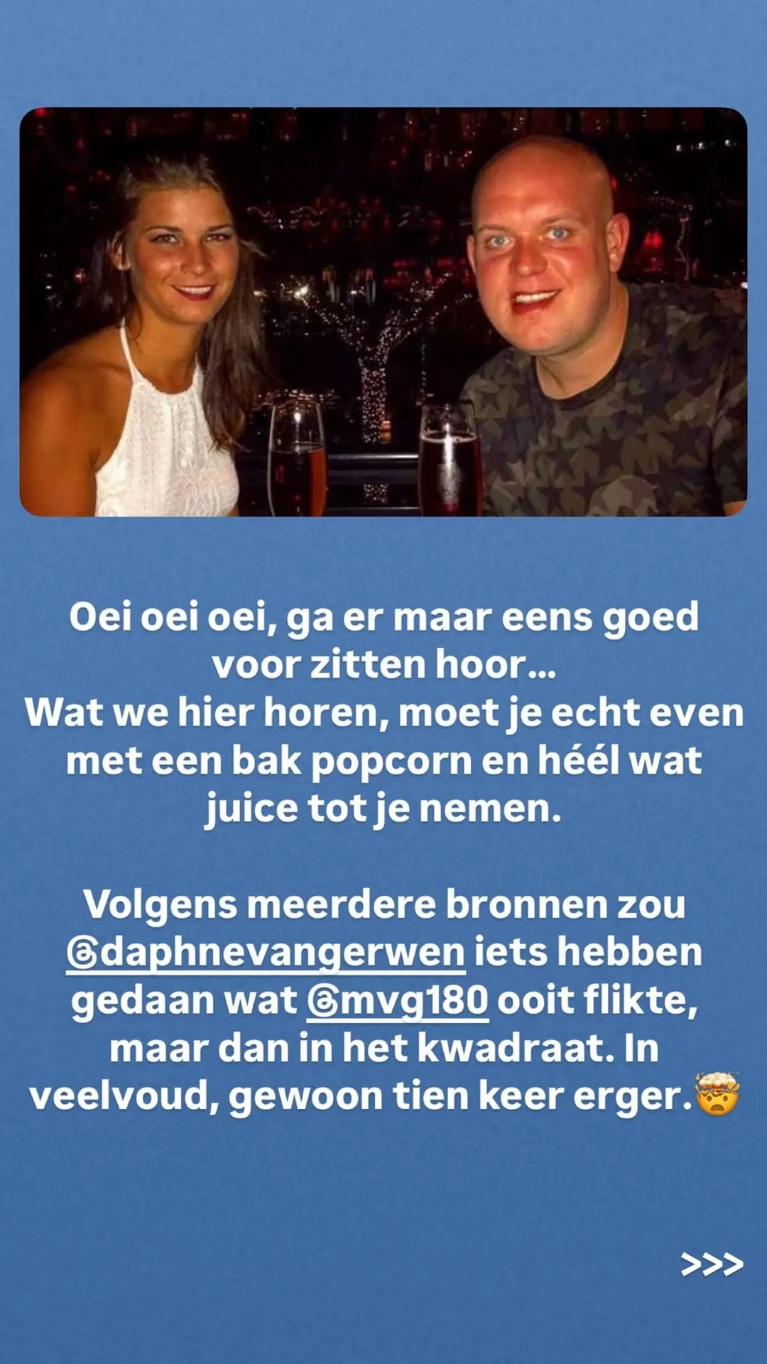 Michael van Gerwen neemt pauze van darten: andere man zou bullseye hebben gegooid in vrouw Daphne