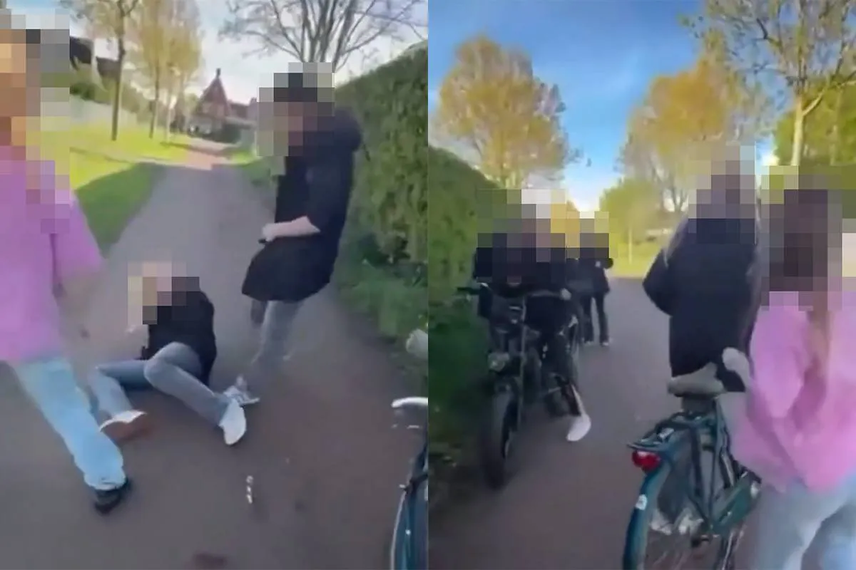 thumb db tiel in shock meisje mishandeld door groep leeftijdsgenoten video gaat viraal